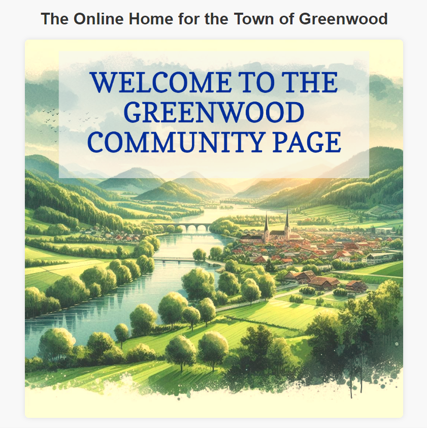 Mission #3 Greenwood Community Page